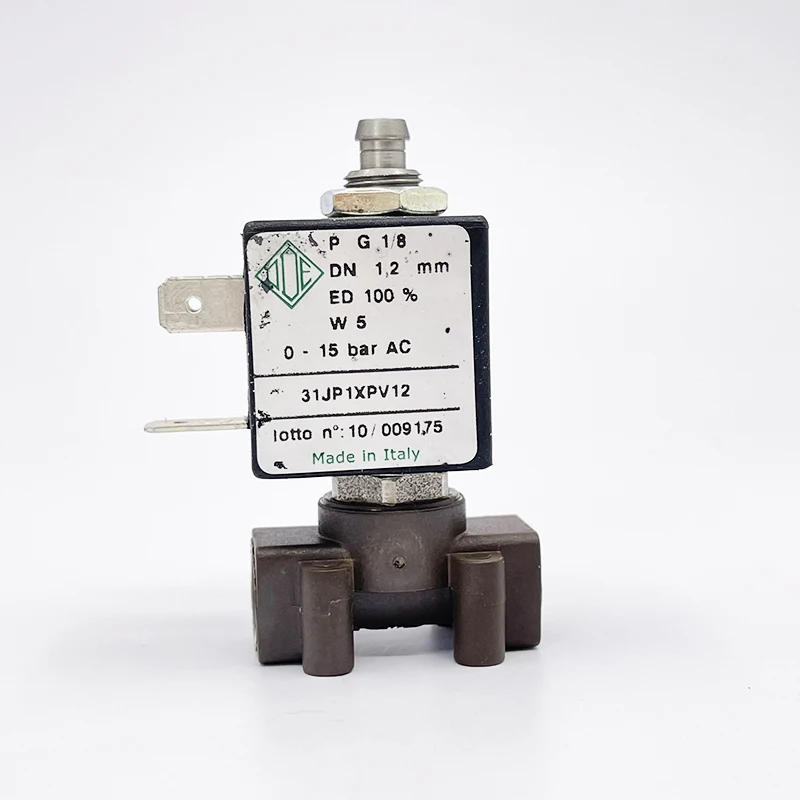 

Italy ODE 1/8" AC 110V/230V 2-position 3-way Solenoid Valve Steam Hot Water High Temperature Valve for Coffee Machine