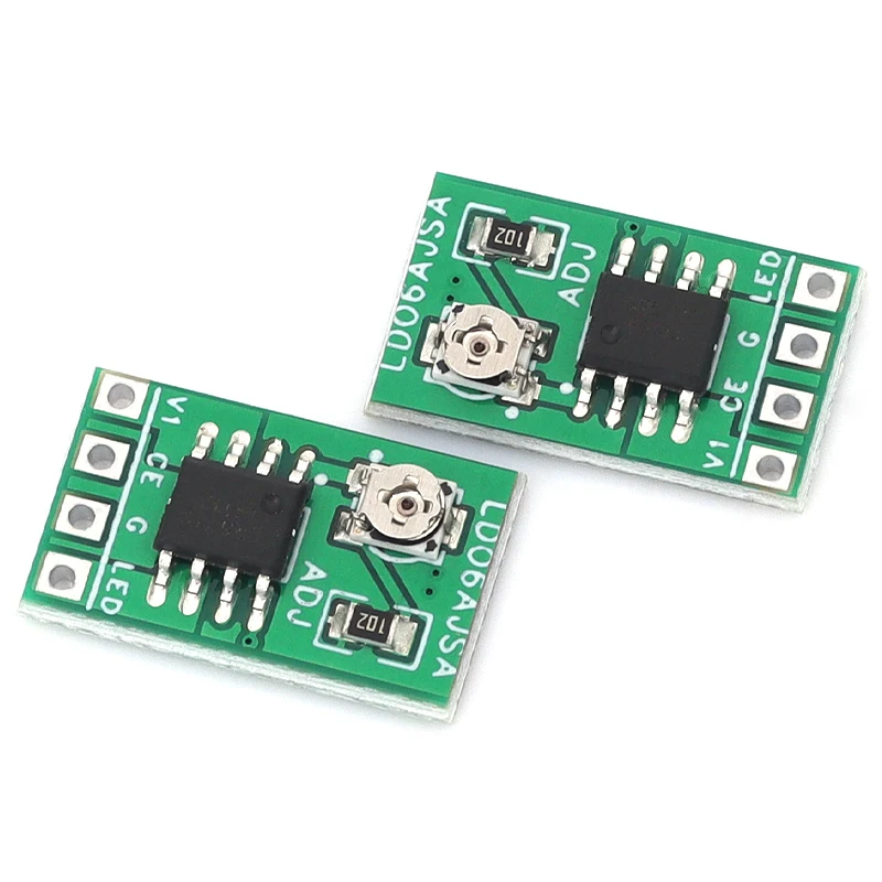 PWM 제어 보드 LED 드라이버 30-1500MA 정전류 조절 가능 모듈, 18650 리튬 이온 DC 3.3V 3.7V 5V에 적합