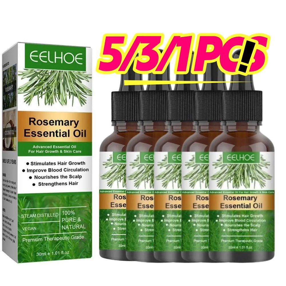 Essential Oil Scalp & Hair Strengthening Rosemary Oil for Hair Growth Repair Damaged Care 30ml Anti Loss