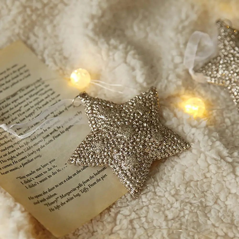 Ballet Girl Snowflake Pendant Christmas Mini Dolls Christmas Tree Ornament Xmas Decoration Home Doll New Year Gifts 21styles