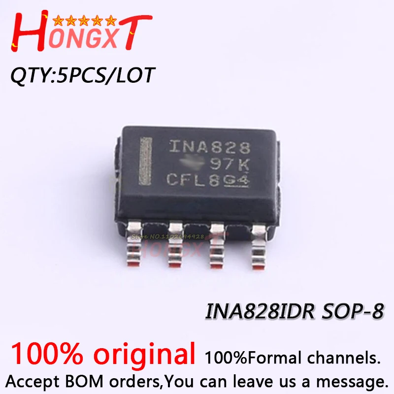 

5 шт., новинка 100%, фотография ina828ложенная INA828