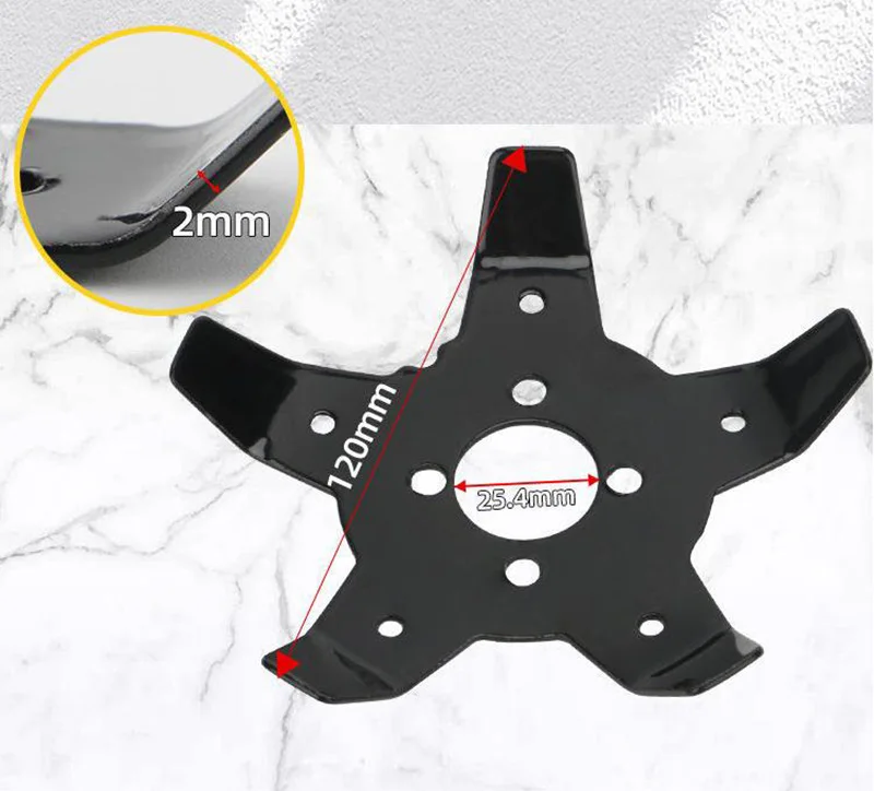 2 in 1 Brush Cutter Blade Trimmer Head Metal Blades Trimmer Grass Paddy Field Dry Land Lawn Mower Weeding Tray Garden Tools lawn mower trimmer blade grass trimmer blade brush cutter accessories grass trimmer head grass trimmer