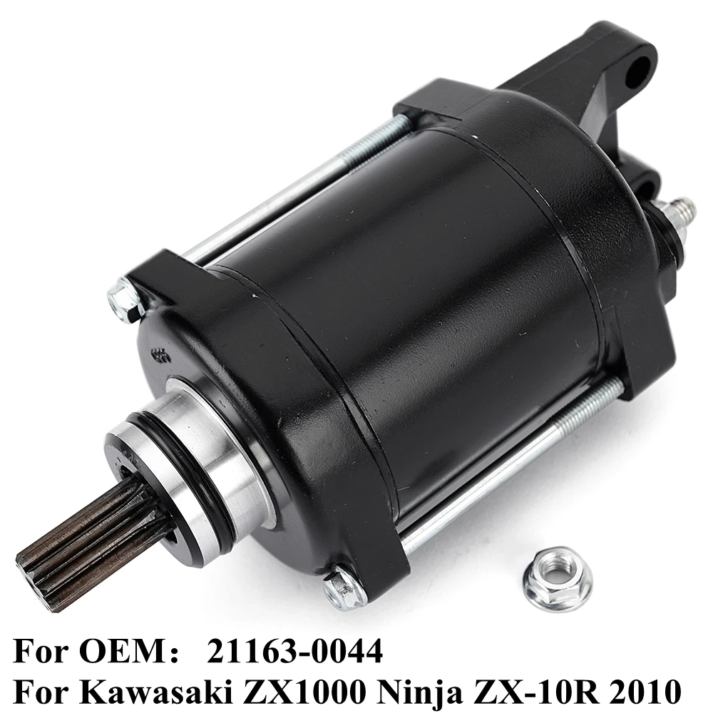 

Motorcycle Engine Starting Starter Motor for Kawasaki Ninja ZX-10R ZX1000 ZX 10R 2010 ZX 1000 ZX10R 21163-0044