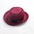 Father uses simple faux wool men's black gentleman flat top bowler hat concave top head wearing jazz hat bucket hat woman cap 9