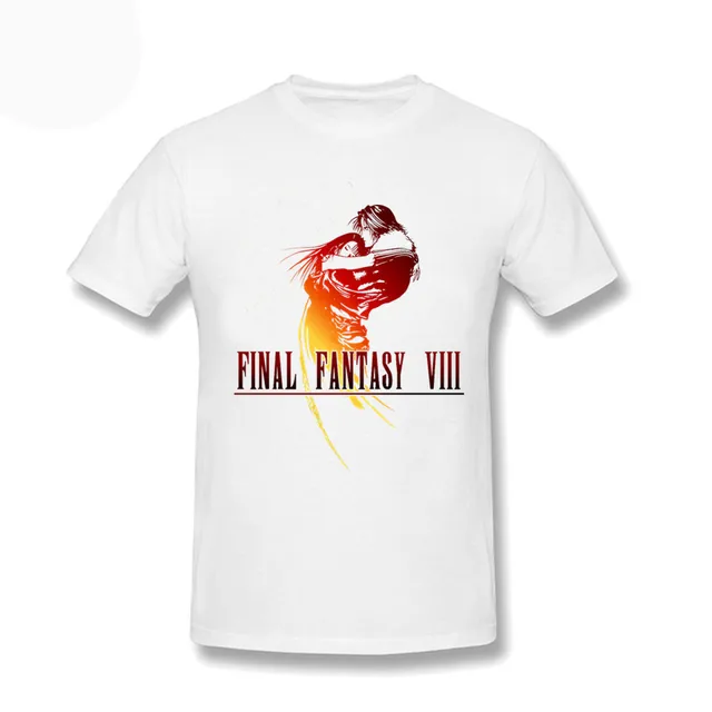 Men's T Shirts Harajuku FF VIII Final 