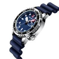 Business Quartz Men's Watch Fashion Leisure Sports Single Calendar Waterproof Watch Men's Circle Mouth Rotatable Versatile Watch 1