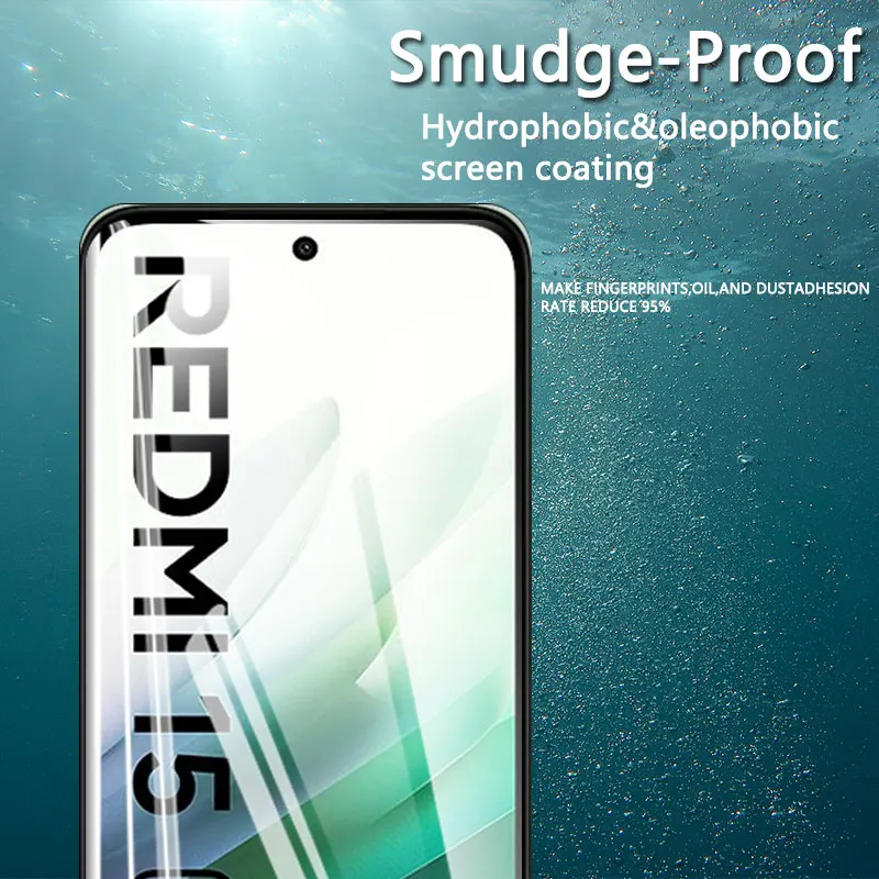 Premium HD Tempered Glass Screen Protectors - 9H Anti-Scratch, Case Friendly, Fingerprint Resistant