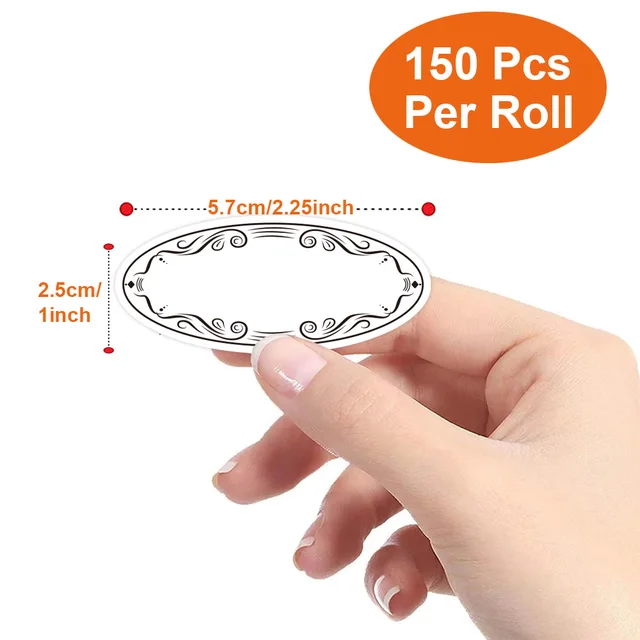 150Pcs/Roll Beverages Fruits Vegetables Fridge&Freezer Storage Organizer Stickers Food Safe Date Catalog 1*2.25inch for Kitchen 2