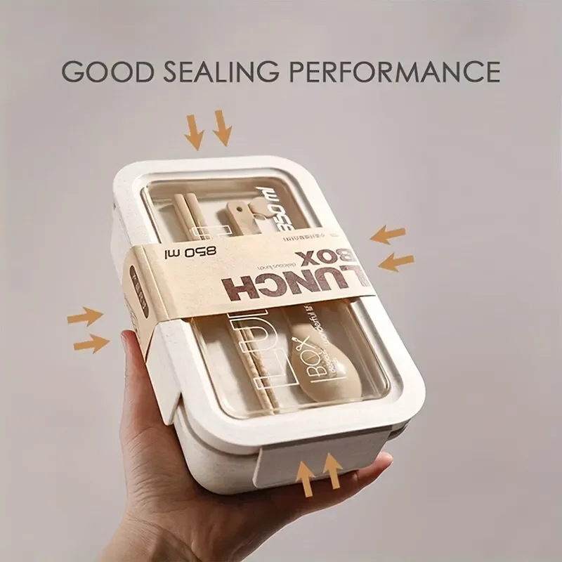 Lunch Box Portable Office Workers Microwave Oven Lunch Box Wheat Tableware Lunch Box Student Large Capacity 6 Lunch Box Portable Office Workers Microwave Oven Lunch Box Wheat Tableware Lunch Box Student Large Capacity 6