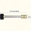 1/4" Quick Connect Spray Gun Nozzle for Karcher HD & Parkside M22-14 High-Pressure Car Washer Extension with Foam Cannon Adapter 2