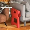 2024 New Adult Children Portable Folding Stool Thickened Plastic Saddle Chair For Outdoor Camping And Fishing 3