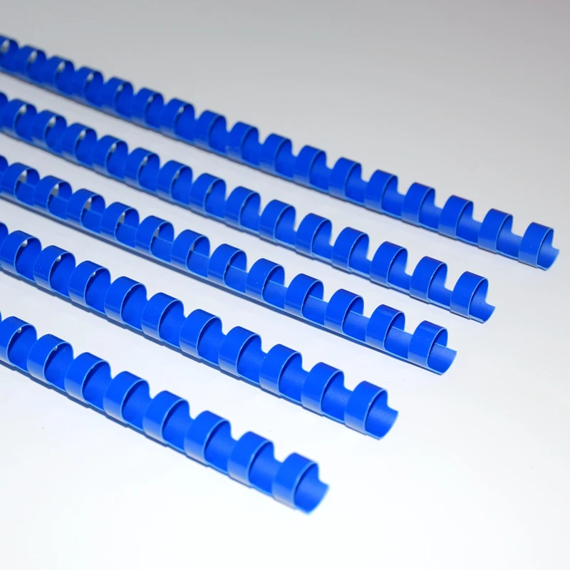 ReadStar A4 PVC Blue Binding Aprons 21 Loops 6-51mm (20-450 sheets) Plastic Comb Binding Rings 10PCS/LOT