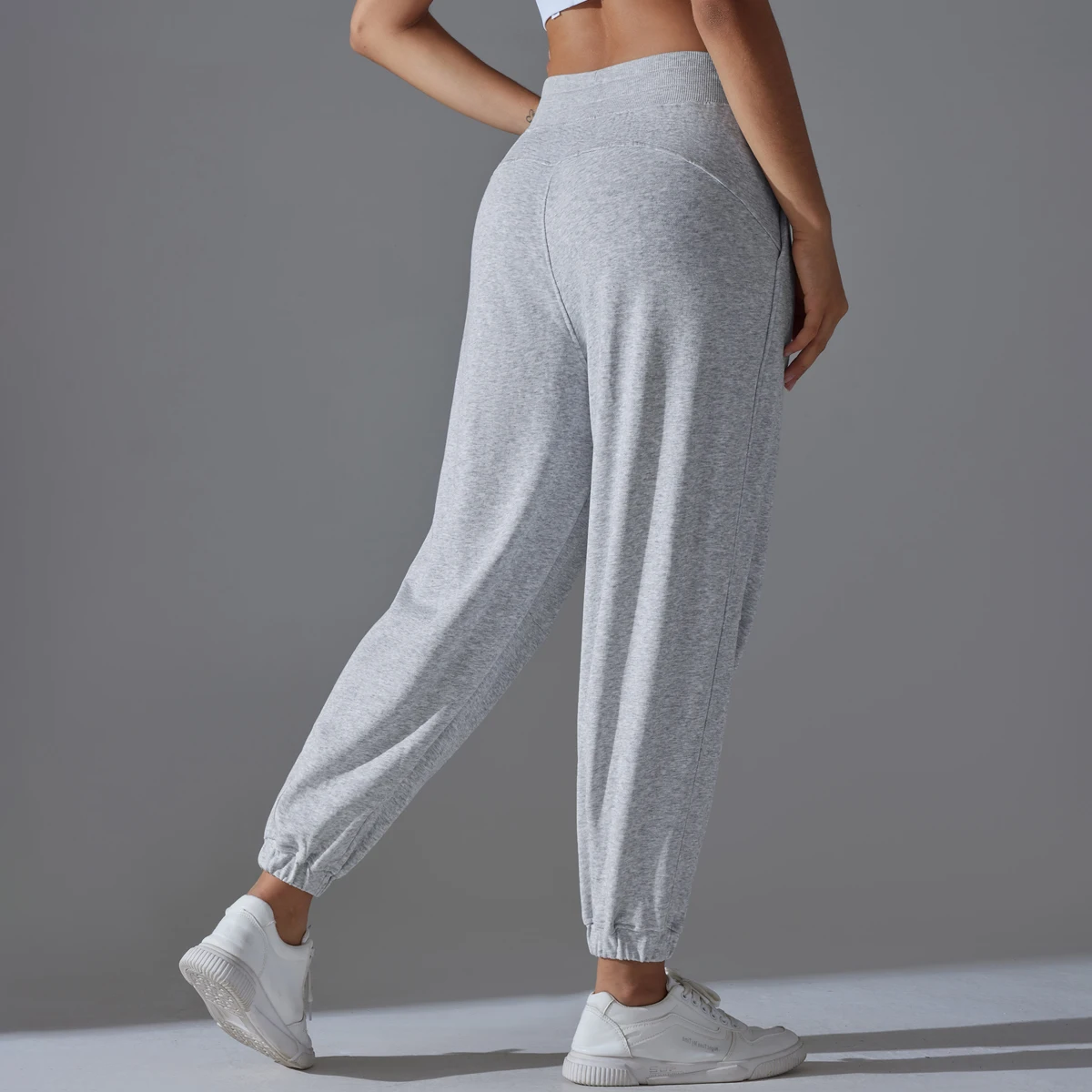 Women's Pants Soft Joggers Fitness Sweatpants Comfortable Trousers Womens Baggy Pants Woman Drawstring Four Seasons Sweatpants - 5