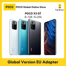 POCO X3 GT 5G Smartphone 8GB 128GB/256GB NFC Global Version MTK 1100 67W 6.6'' 120Hz 5000mAh 64MP Triple Camera New Arrival