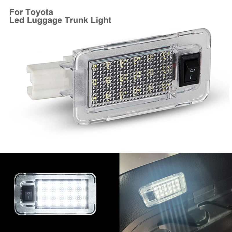 

1x For Toyota Rav4 MK5 XA50 LED Trunk Lights Luggage Compartment Interior Lamps Scion Highlander Prius Venza Canbus White