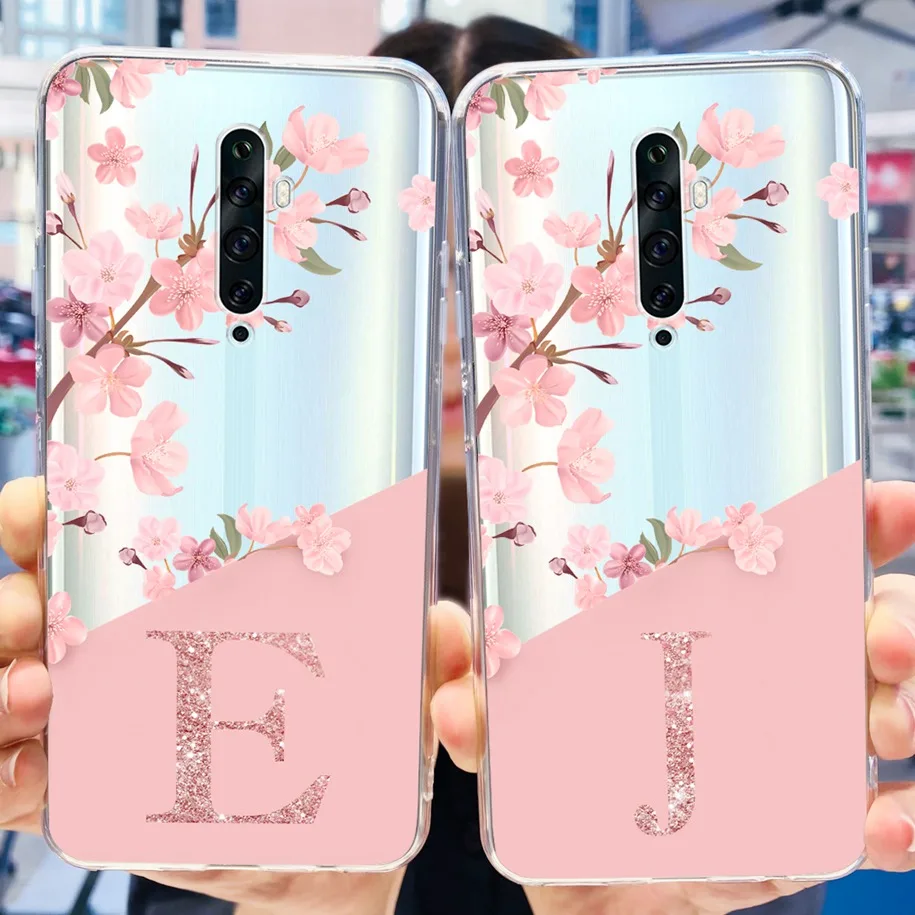 Floral Alphabet Shockproof Case