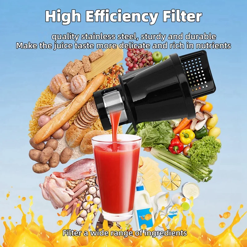 Juicer Replacement Parts Compatible For Omegae 8006 8005 8004 8003 NC800HDR, NC900HDC Slow Masticating Juicing Screen