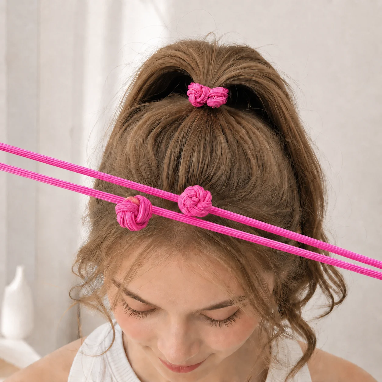 Elegant High Elastic Hair Tie - No Damage Korean Hair Accessory
