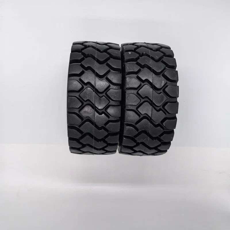 Pneus RC JDM-82 137mm Caoutchouc pour Chargeur Chariot Élévateur