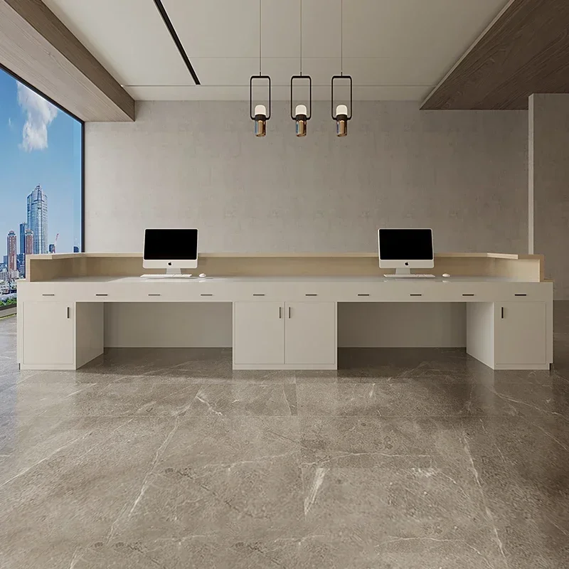 Shop Counter Reception Desks Customer Center Front Checkout Reception Desks Cash Church Lectern Mostrador Tienda Furniture