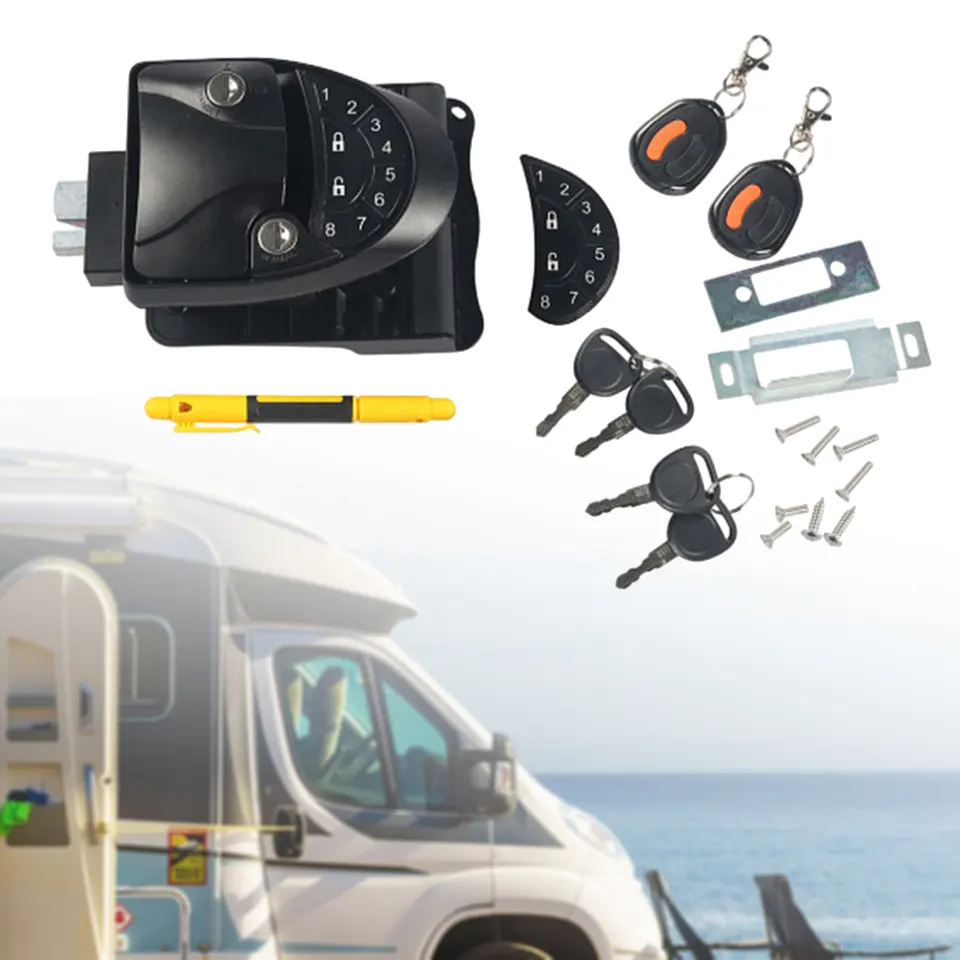 Serrure Complète ZADI Droite De Porte D'entrée - Camping-car Caravane