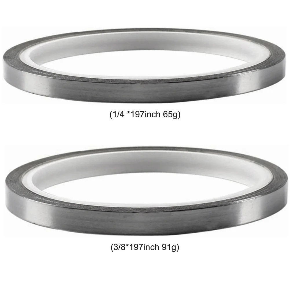 65g/91g Golf Lead Tape 1/4x197in and 3/8x197in Available Self-Adhesive Fit All Wood Irons Putter Wedge Clubs Head 4
