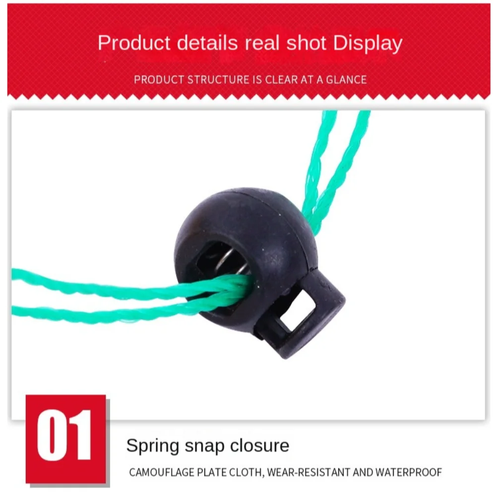 Nylon faltbare Fischernetztasche Jaring Nylon Simpan Ikan Pancing leichtes Fischnetz leicht zu tragen leicht – Detail 4