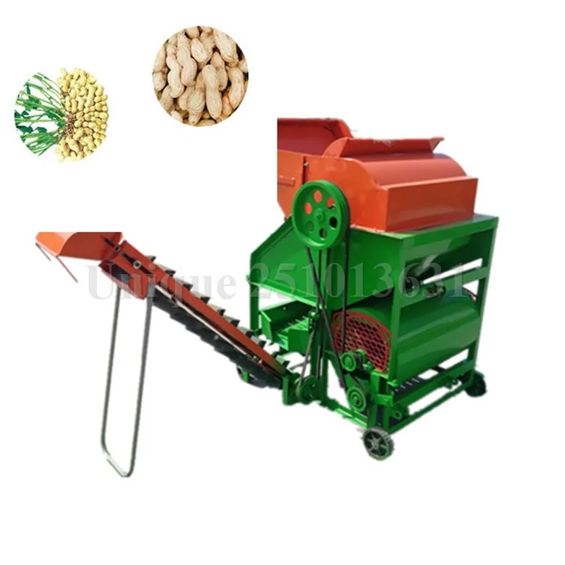 Automation Elevator Groundnut Harvesting Machine Peanut Picker Combine Harvester