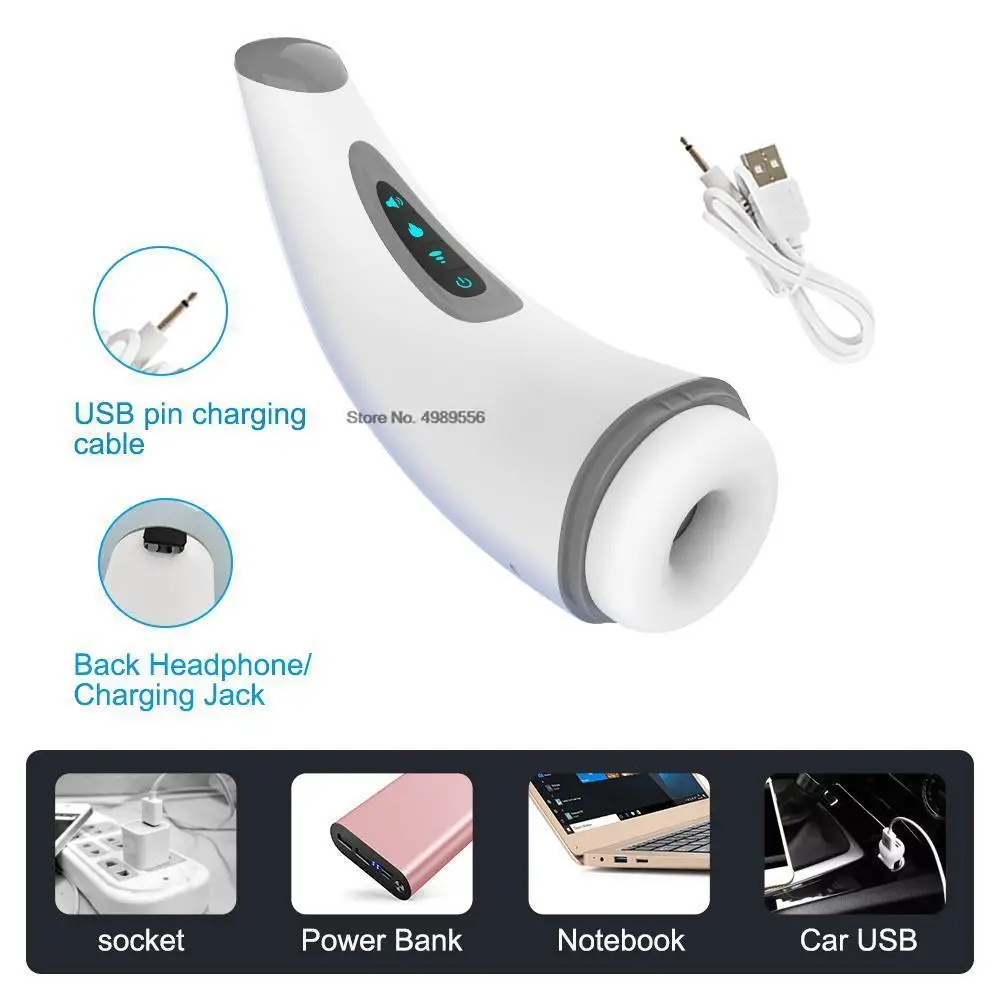 Omatic Männlicher Saugvibrator für Männer Pussy Kontraktion Vakuum Heizung Saugnapf Oral Sex Cup T_voghion.com