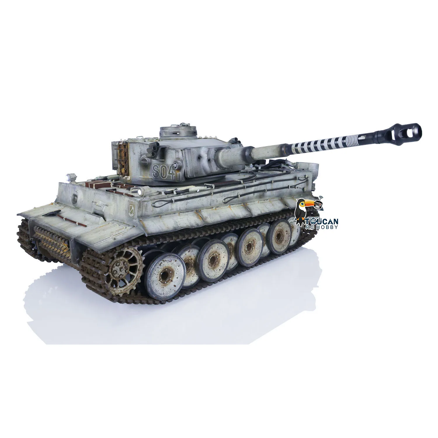 헝롱 RC 탱크 1/16 3818 독일 타이거 I HL 업그레이드 TK7.0 FPV 수동 스프레이 접이식 배럴 원격 조종 탱크 모델 장난감