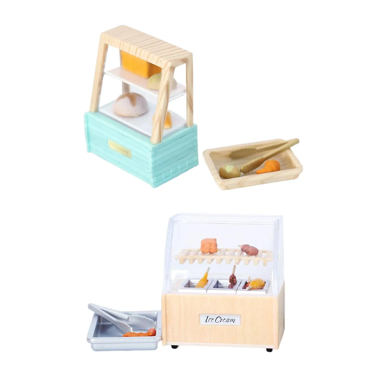 

Dollhouse Shop Cabinet Dollhouse Furniture Scenery Supplies for Birthday Gifts