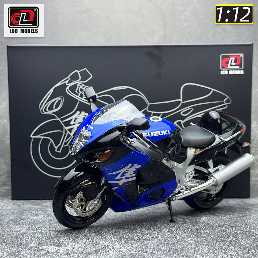 LCD diecast model 1:12 scale new Suzuki GSX1300R Hayabusa