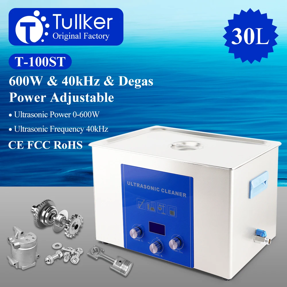 30л ультразвуковой очиститель промышленный 600 Вт аппаратная ...