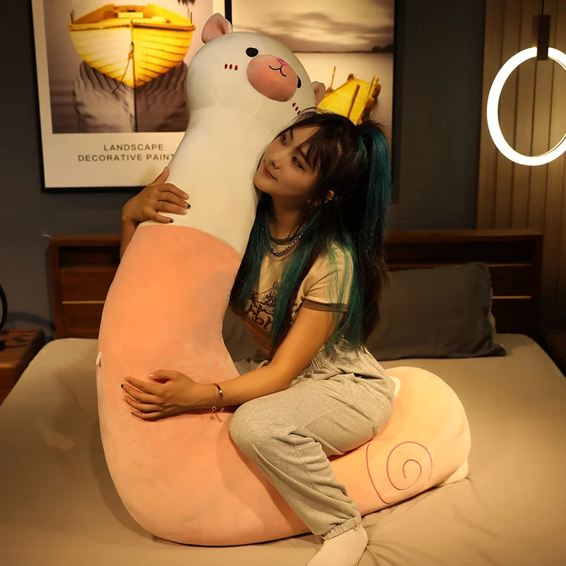 

Giant Cute Alpaca Plush Toy Doll Stuffed Animal Sheep Soft Hug Pillow Home Bed Cushion Decor For Kids Birthday Gifts 100/130CM