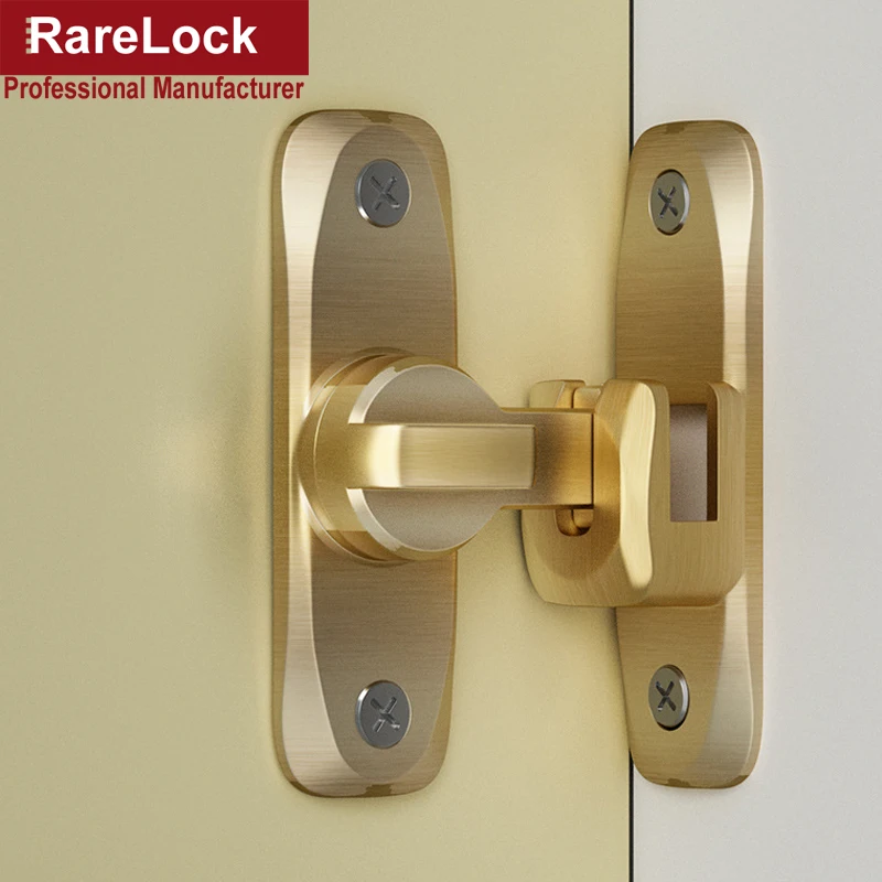 Portable Door Lock Bolt Hasp Thumb Latch