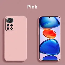 Liquid Silicone Soft Case - Enhanced Protective Cover for Redmi Note12 Pro 4G (Pink)