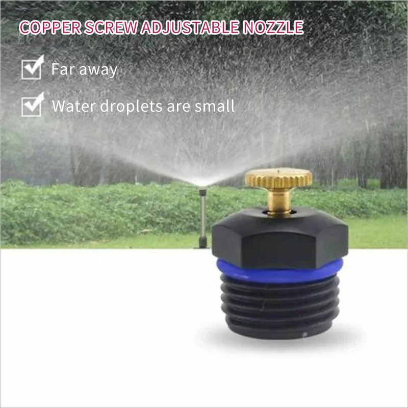 

1/10PCS Adjustable Watering Sprinkler 1/2'' Spray Nozzle 360 Degree Garden Agriculture Lawn Garden Lawn Drip Irrigation System