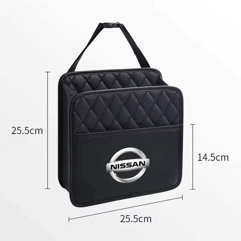 Car Backseat Organizer Multifunction Interior Storage Bag For Nissan Rogue Pathfinder X-Trail GTR Note Qashqai Juke Patrol