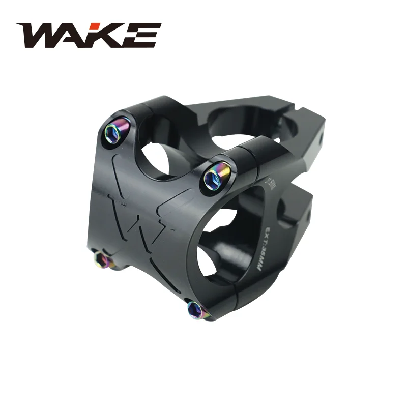 Wake MTB Mountain Bike Power Stem 35mm Aluminum Alloy Ultralight High-strength Bicycle Accessories for BMX Cycling Road Bike