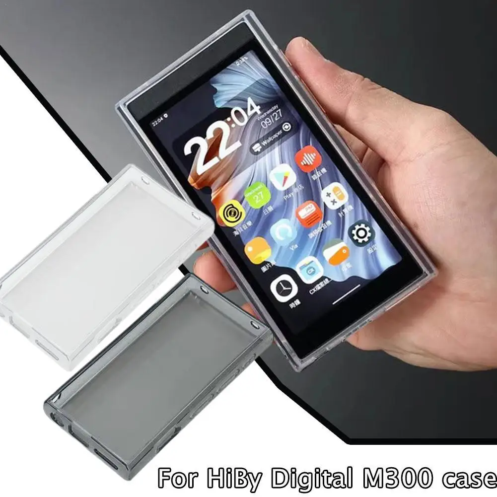 For HiBy Digital M300 HIFI Player Protective Case Soft Crystal 