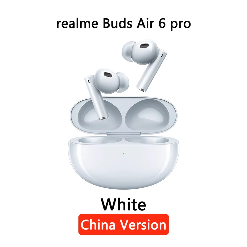 Realme Buds Air 6 Pro True bezprzewodowe słuchawki 50dB głębokowodna redukcja szumów 2.0 słuchawki bezprzewodowe Bluetooth 5.3