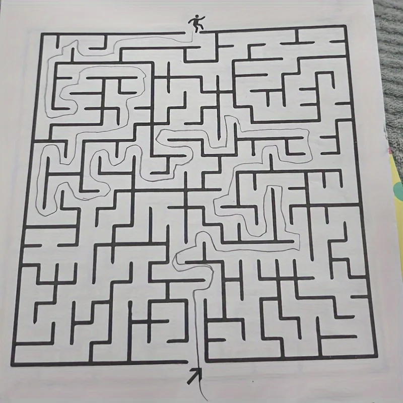 Children’s Maze Game Book – Educational Early Learning Toy 5