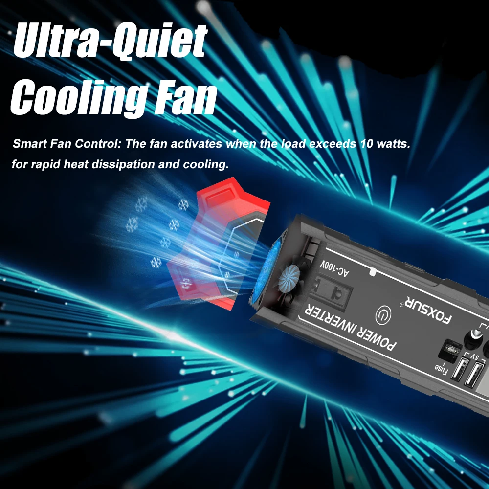 DC 12V에서 AC 230V 100W 자동 전원 공급 장치 인버터 변환 USB 배터리 클립 자동차 전원 인버터 시가 라이터 인터페이스