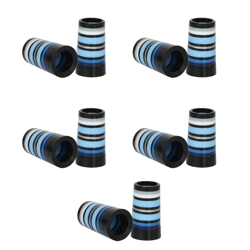Virolas O Casquillos Para Palos De Golf - Pack De 10, Colores, Para Ejes De 0.35" Y 0.37" (Cónicos/Paralelos)