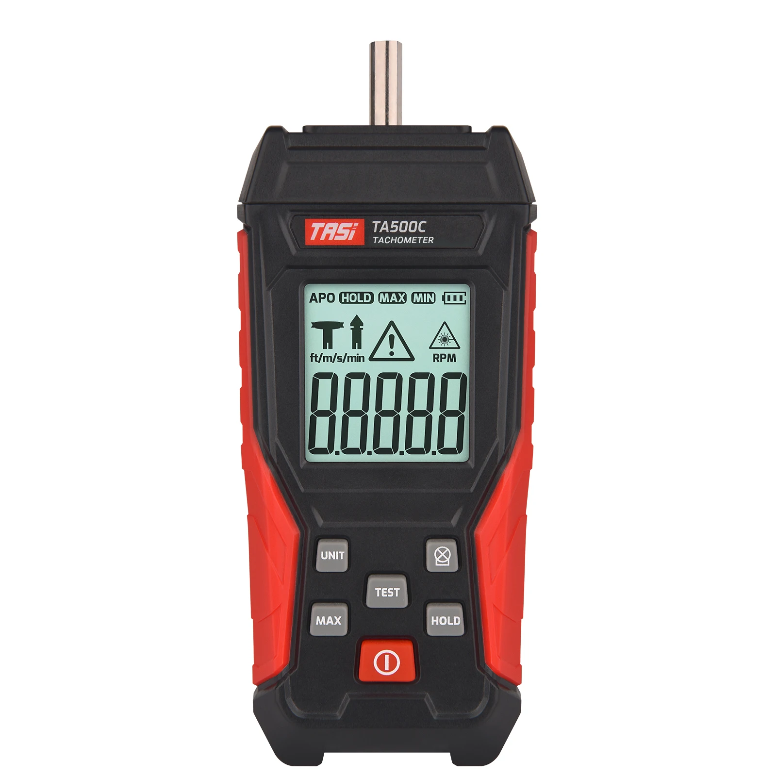TASI 타코미터 접촉식 및 비접촉식 디지털 타코미터 레이저 포토 타코미터 3100000RPM 고정밀 RPM 타코미터