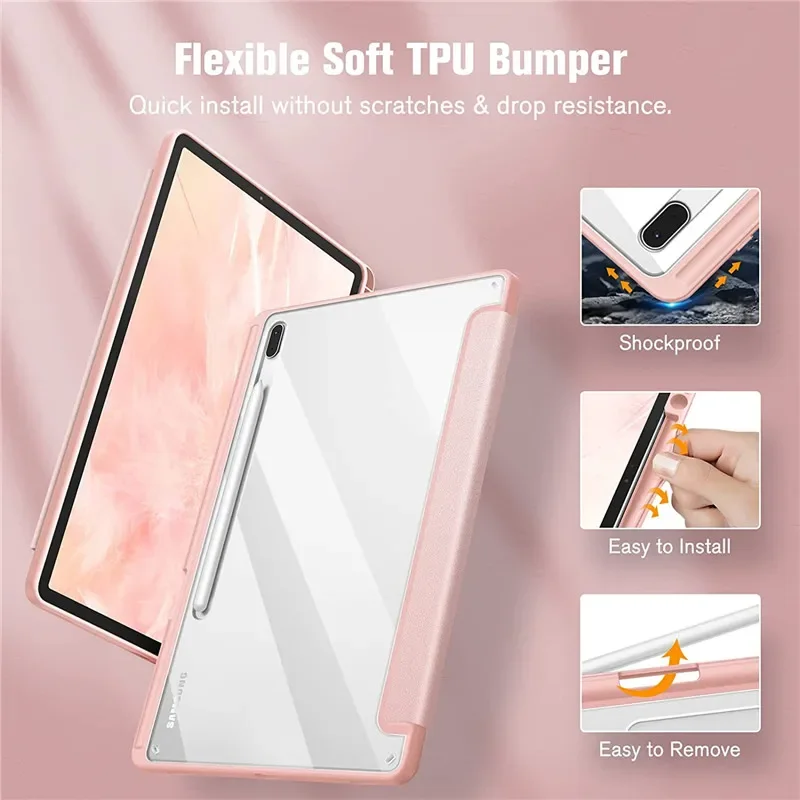Premium Tablet Case with Pencil Holder - Enhanced Protection