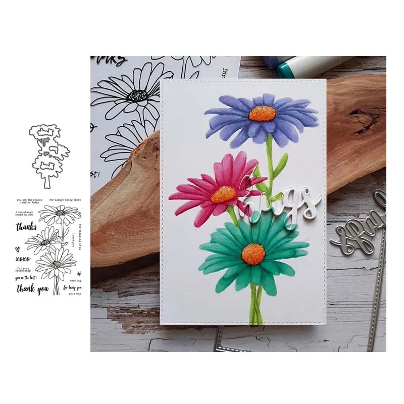 

Flower Cutting Dies Stencils for Decoration Embossing Scrapbooking Cutter Paper Photo Album Greeting Cards Metal Stamp