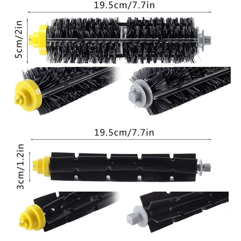 Advanced Hepa Filter & Brush Kit for Robot Vacuum Cleaners