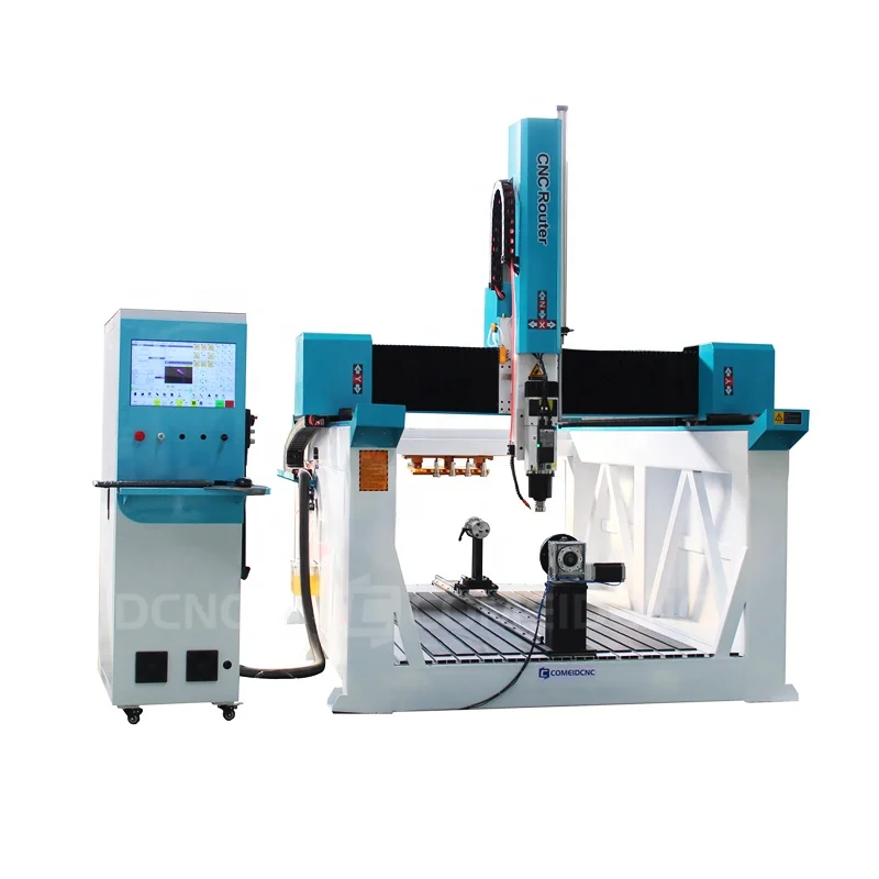 Promotion sale 4 Axis 5 Router for Foam Mold machine boat surfboard air plane mold |