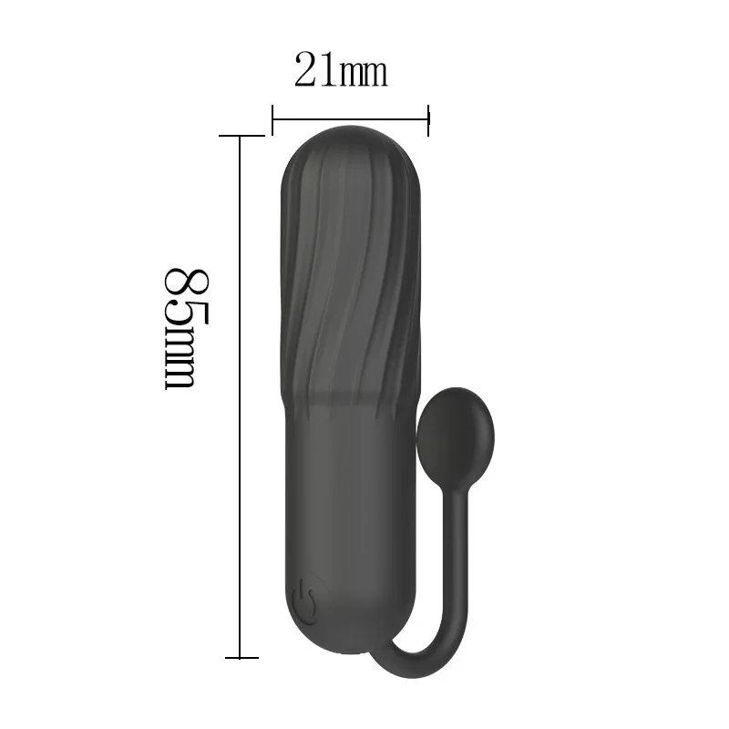 Vibratore a proiettile aggiornato Vibratore a proiettile ricaricabile 10 impostazioni Giocattolo a proiettile super vibrante per vibratore clitorideo impermeabile_voghion.com